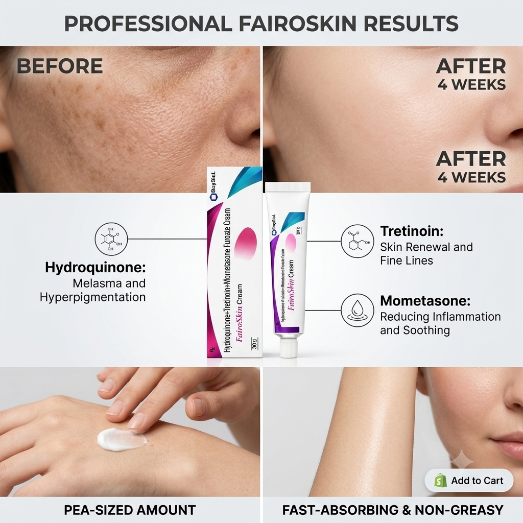 FairoSkin Anti-Pigmentation & Skin Whitening Cream - 30g