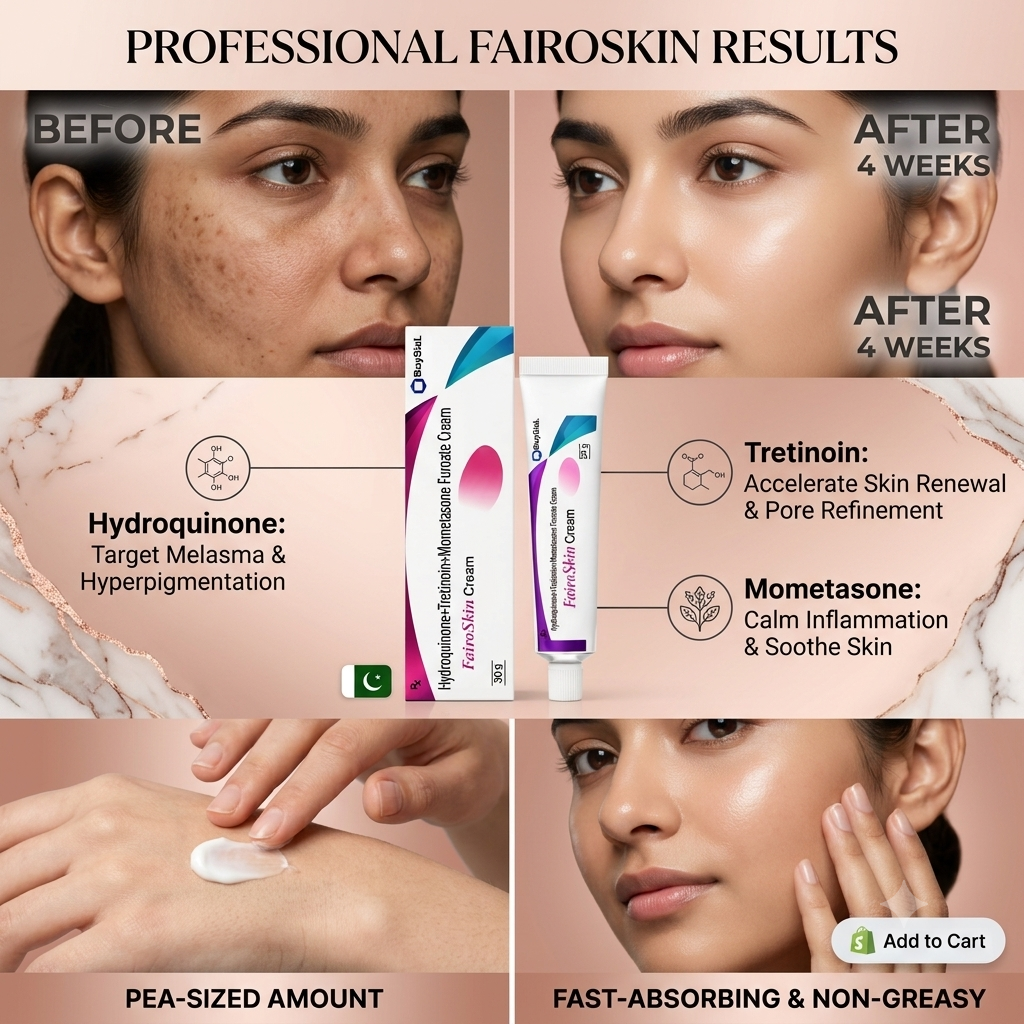 FairoSkin Anti-Pigmentation & Skin Whitening Cream - 30g