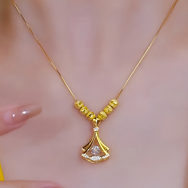 24K Gold Plated Pendant – Elegant & Stylish Jewelry