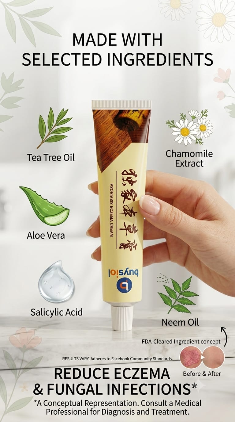 Buysial yellow Psoriasis, Fungal & Eczema Relief Cream