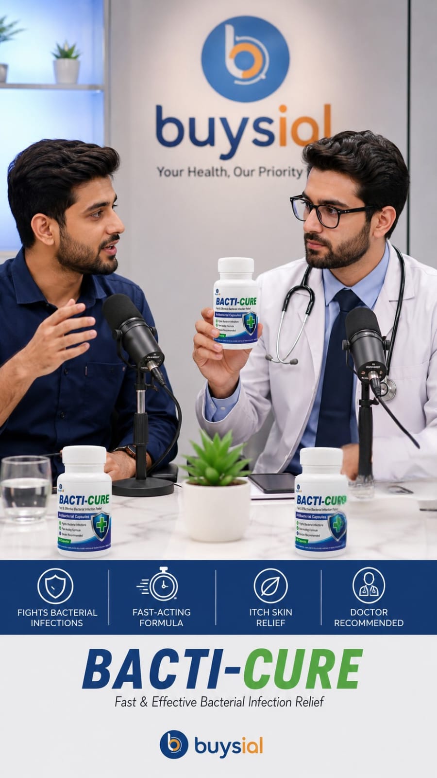 Buysial Bacti-Cure Psoriasis Care Capsules