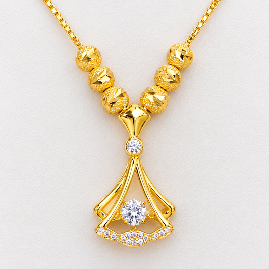 24K Gold Plated Pendant – Elegant & Stylish Jewelry