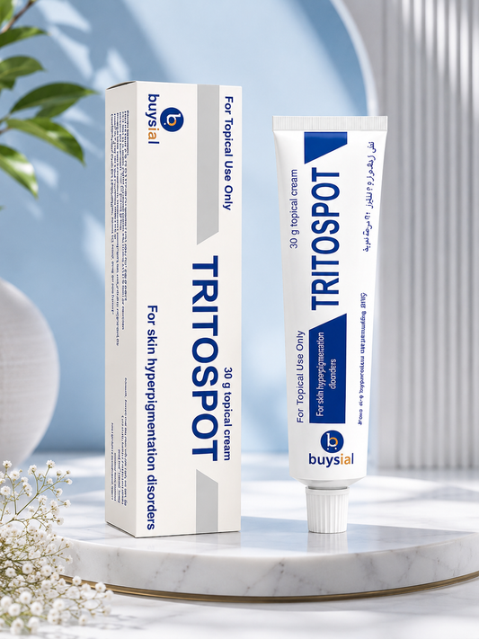 Buysial TRITOSPOT™ Cream 30g | Hyperpigmentation, Dark Spots & Melasma Treatment | Dermatologist Recommended | For Men & Women
