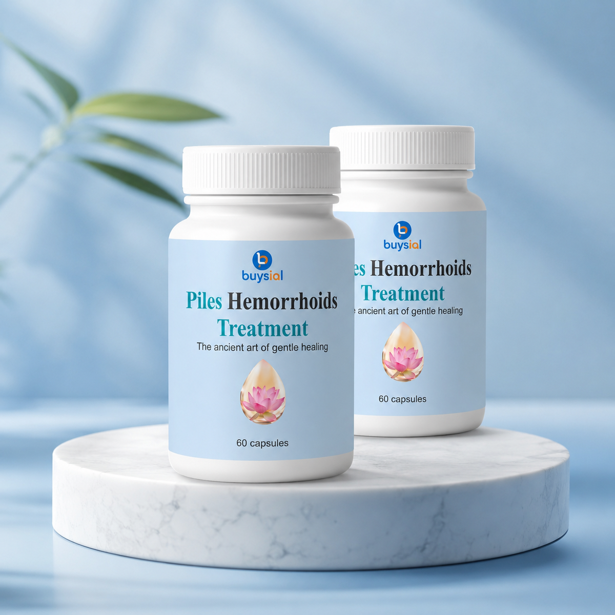 Piles & Hemorrhoids Support Capsules – 60 Capsules