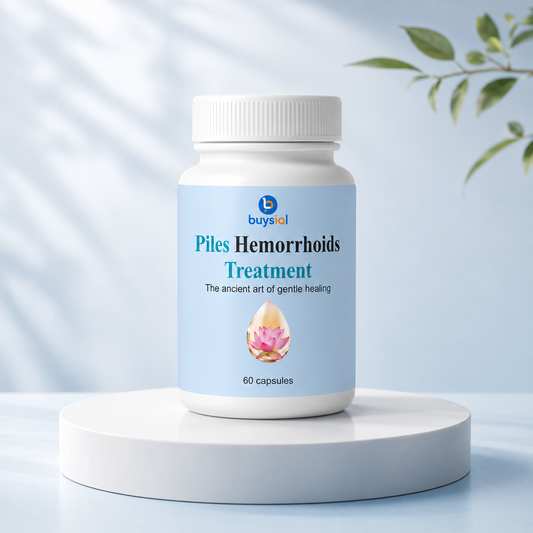 Piles & Hemorrhoids Support Capsules – 60 Capsules