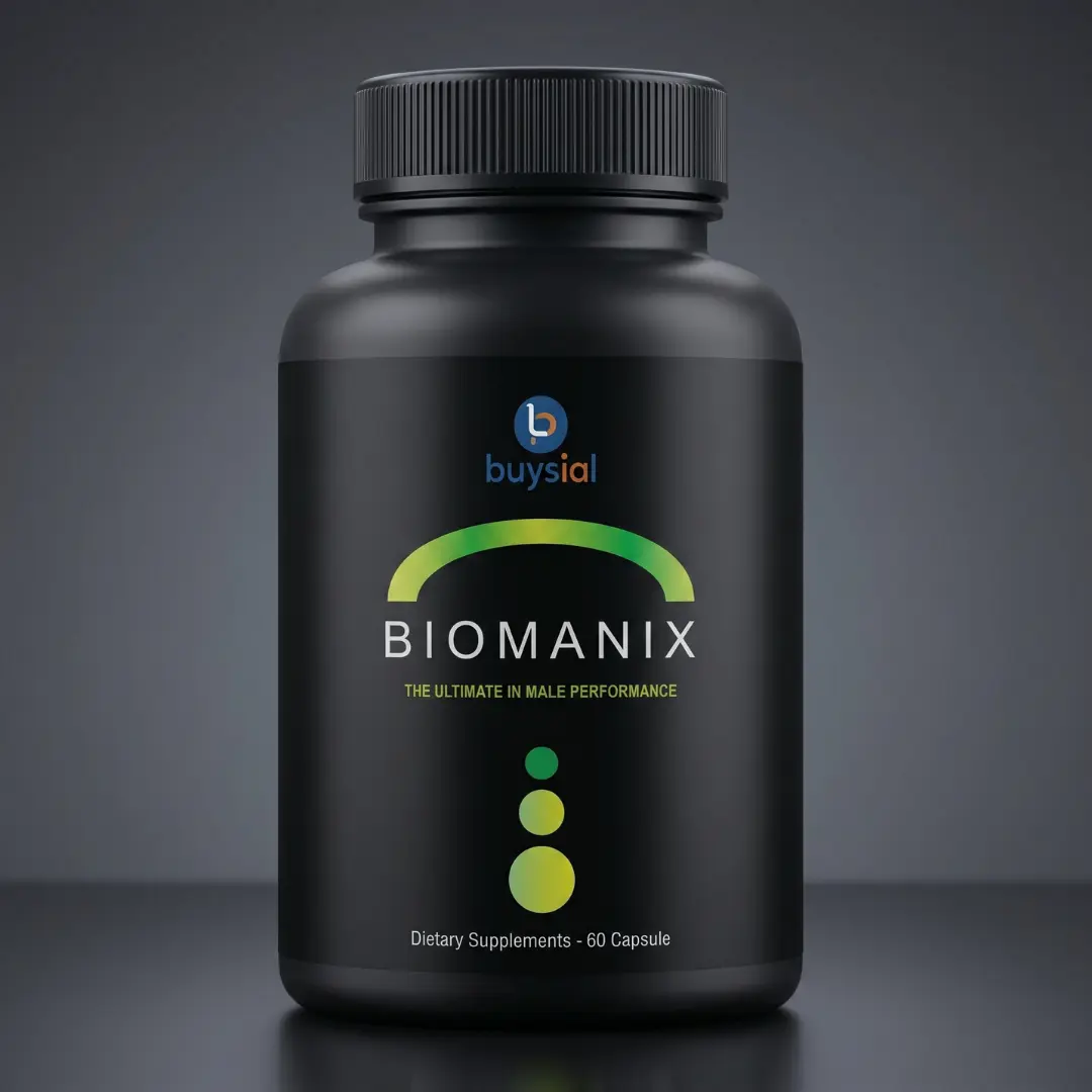 Buysial Biomanix Male Performance Support Capsules – Natural Energy, Stamina & Confidence Formula for Men | 60 Capsules
